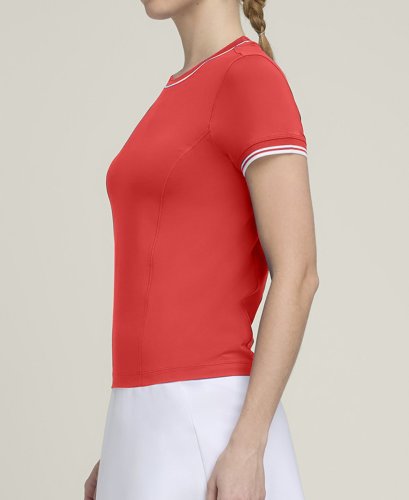 Футболка Wilson жін. TEAM SEAMLESS TEE INFRARED червоний MD
