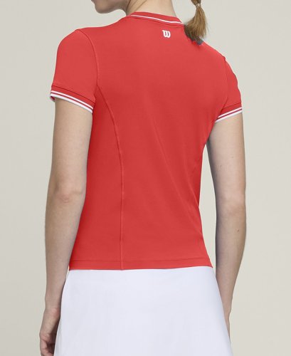 Футболка Wilson жін. TEAM SEAMLESS TEE INFRARED червоний MD