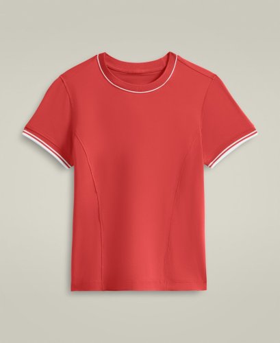 Футболка Wilson жін. TEAM SEAMLESS TEE INFRARED червоний MD