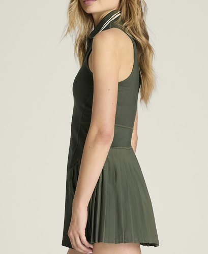 Платье Wilson жен. ALL COURT TENNIS DRESS GRAPE LEAF хаки MD
