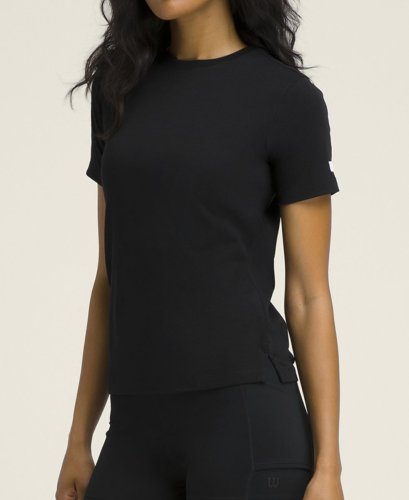 Футболка Wilson жін. TEAM GRAPHIC TEE BLACK чорний SM