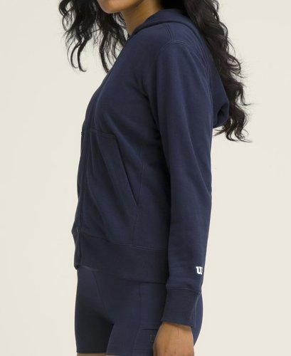 Худи Wilson жен. TEAM ZIP HOODIE NAVY синий MD