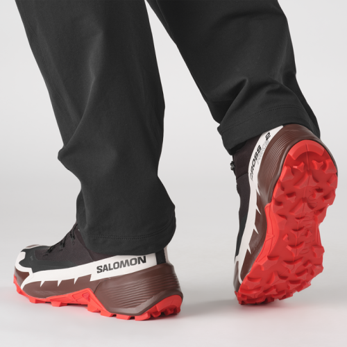 Кросівки Salomon CROSS HIKE GTX 2 чол. чорний-червоний 10