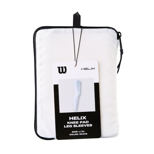 Наколенники Wilson уни. HELIX KNEE PAD LEG SLEEVE WH белый LG/XL