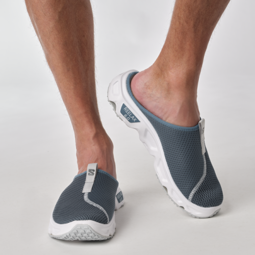 Тапки Salomon REELAX SLIDE 6.0 муж. синий 10,5