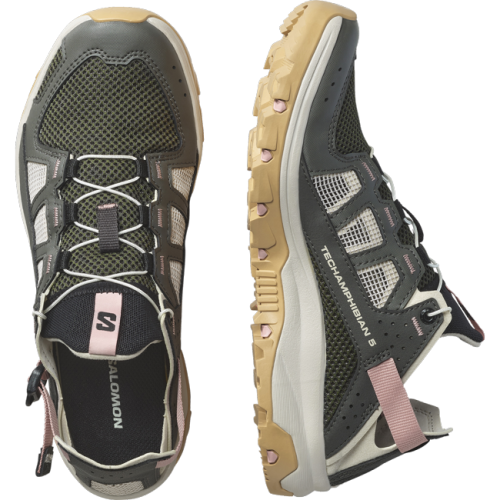 Кроссовки Salomon TECHAMPHIBIAN 5 W жен. зеленый 4,5