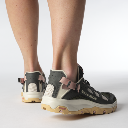 Кроссовки Salomon TECHAMPHIBIAN 5 W жен. зеленый 4,5