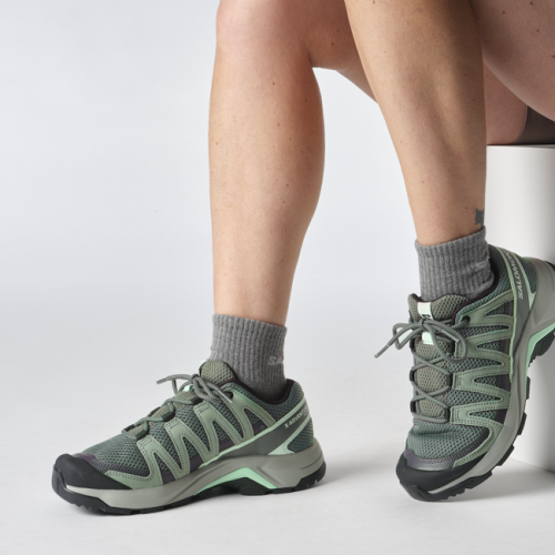 Кроссовки Salomon X-ADVENTURE RECON W жен. зеленый 4,5