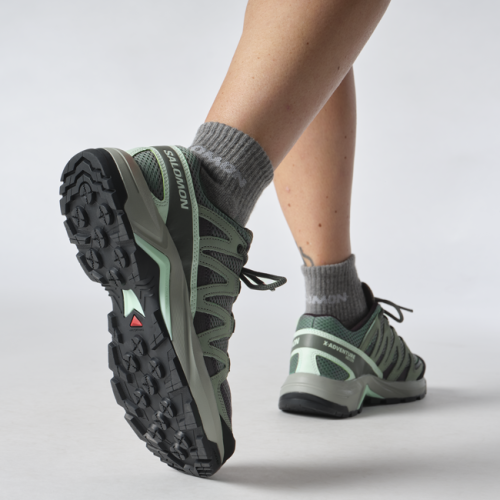 Кроссовки Salomon X-ADVENTURE RECON W жен. зеленый 4,5
