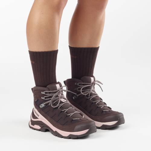 Ботинки Salomon QUEST ECHO GTX W жен. бордовый 5,5