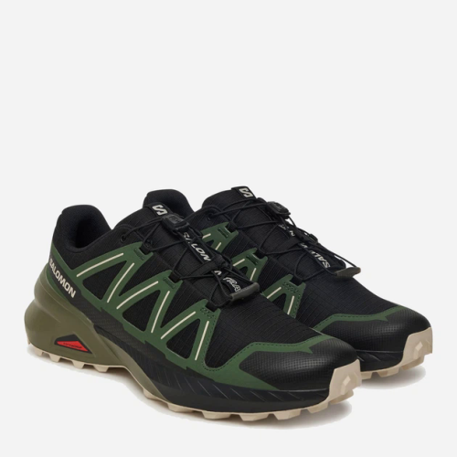 Кросівки Salomon SPEEDCROSS PEAK чол. чорний-зелений 8,5