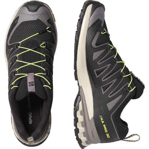 Кроссовки Salomon XA PRO 3D V9 муж. черный-серый 10,5