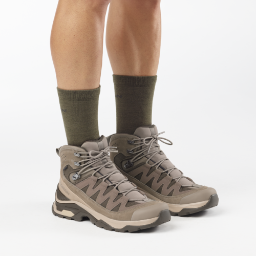 Ботинки Salomon QUEST ECHO GTX M муж. коричневый 10,5