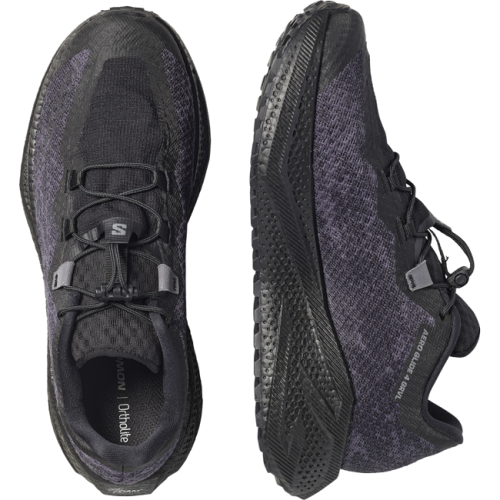 Кроссовки Salomon AERO GLIDE 4 GRVL муж. фиолетовый-черный 10,5
