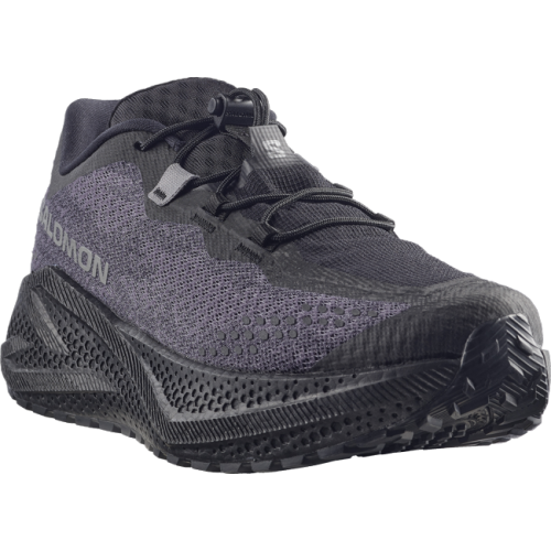Кроссовки Salomon AERO GLIDE 4 GRVL муж. фиолетовый-черный 10,5