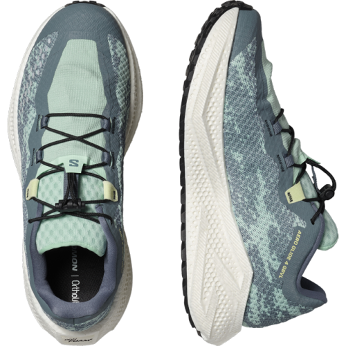 Кроссовки Salomon AERO GLIDE 4 GRVL муж. зеленый-белый 10,5