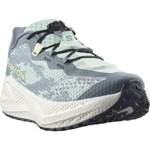 Кроссовки Salomon AERO GLIDE 4 GRVL муж. зеленый-белый 10,5