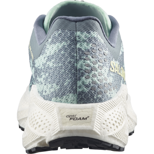 Кроссовки Salomon AERO GLIDE 4 GRVL муж. зеленый-белый 10,5