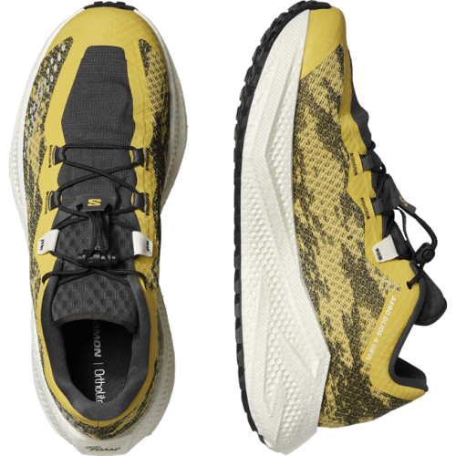 Кроссовки Salomon AERO GLIDE 4 GRVL муж. желтый-белый 10,5