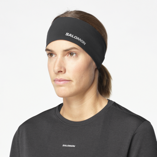 Пов'язка на голову Salomon SENSE AERO HEADBAND U уні. чорний OSFA