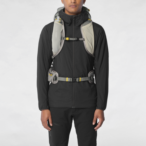 Рюкзак Salomon AEROTREK 30 SEDONA муж. серый-зеленый M/L