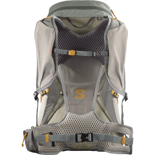 Рюкзак Salomon AEROTREK 30 SEDONA муж. серый-зеленый M/L