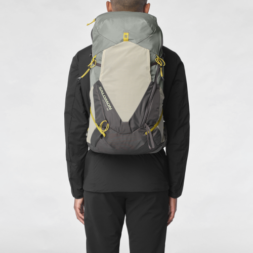 Рюкзак Salomon AEROTREK 30 SEDONA муж. серый-зеленый M/L