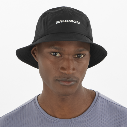Панама Salomon SHKout BUCKET HAT U уні. чорний L/XL