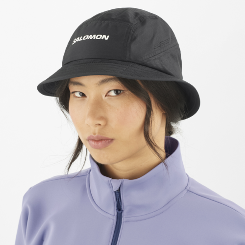 Панама Salomon SHKout BUCKET HAT U уні. чорний L/XL