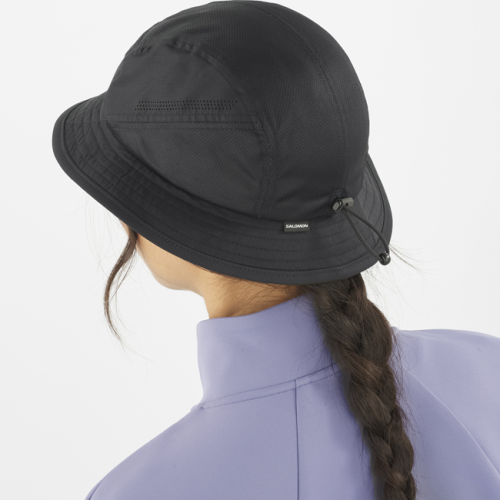 Панама Salomon SHKout BUCKET HAT U уні. чорний L/XL