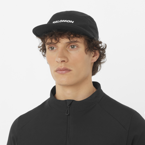 Кепка Salomon CAP LOGO 5 PANEL уні. чорний L/XL