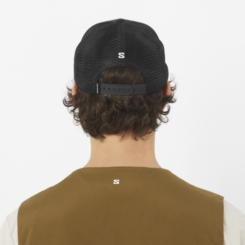 Кепка Salomon CAP LOGO TRUCKER CAP уні. чорний L/XL