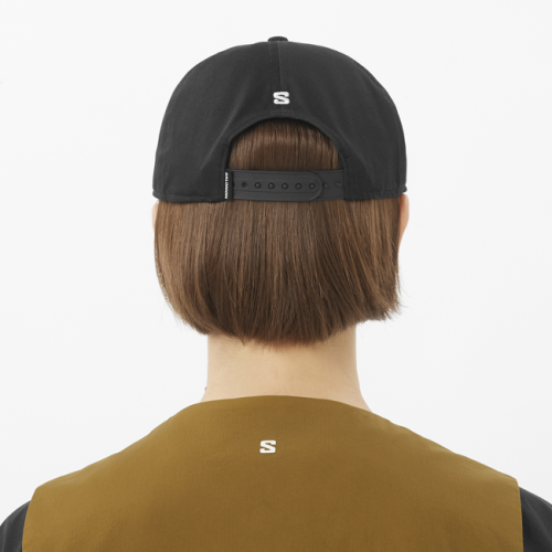 Кепка Salomon CAP LOGO FLAT CAP уні. чорний L/XL