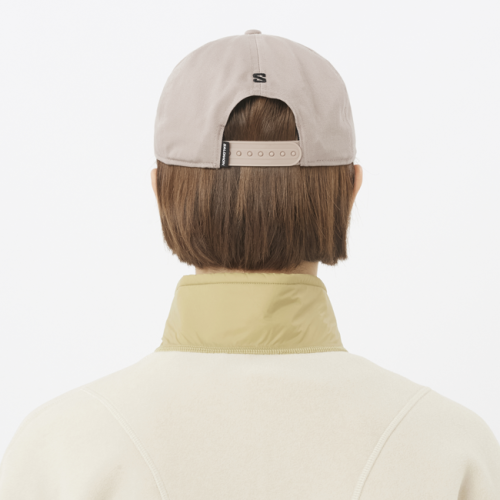 Кепка Salomon CAP LOGO FLAT CAP ETHEREA уні. сірий S/M