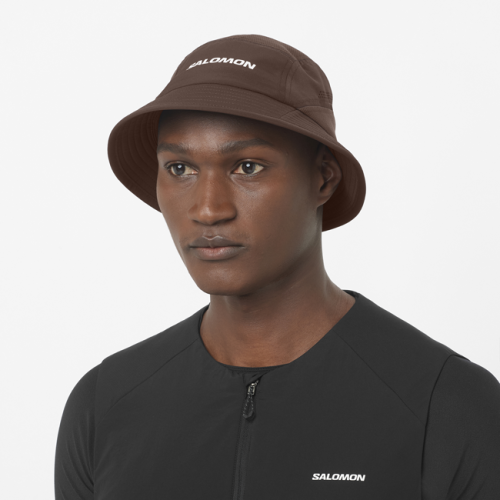 Панама Salomon SHKout BUCKET HAT U уни. коричневый L/XL