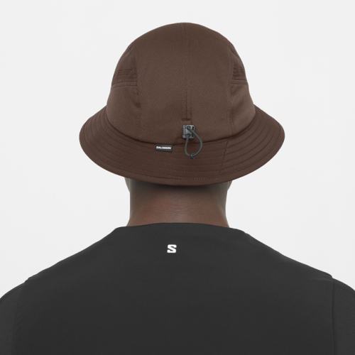 Панама Salomon SHKout BUCKET HAT U уни. коричневый L/XL