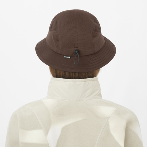 Панама Salomon SHKout BUCKET HAT U уни. коричневый L/XL