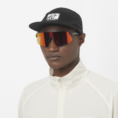 Кепка Salomon CAP WILD RAYS 5 PANEL CAP U уні. чорний L/XL