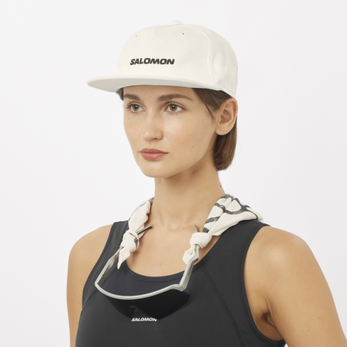 Кепка Salomon CAP LOGO FLAT CAP WHISPER уні. бежевий L/XL