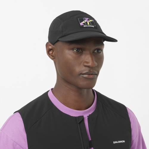 Кепка Salomon CAP SENSE AERO CAP U уні. чорний S/M
