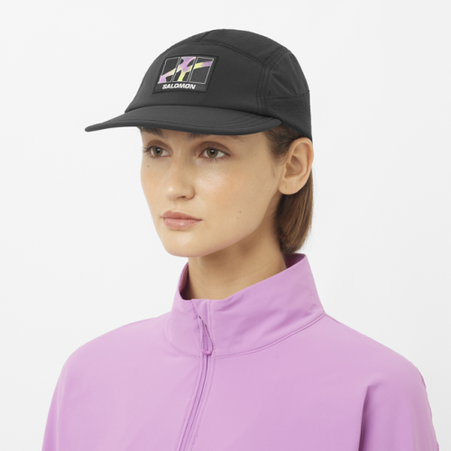 Кепка Salomon CAP SENSE AERO CAP U уні. чорний S/M