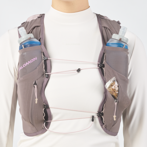 Жилет для бега Salomon ADV SKIN 12 W жен. розовый S