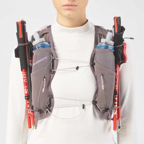 Жилет для бега Salomon ADV SKIN 12 W жен. розовый S