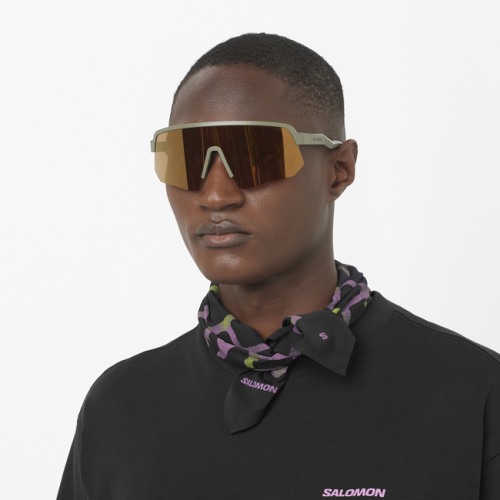 Бандана Salomon BANDANA GRVL GFX U уни. черный OSFA