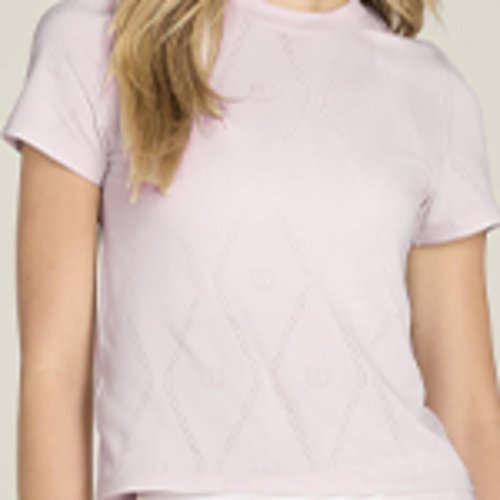 Футболка Wilson жен. SEAMLESS SHORT SLEEVE TEE LILAC лиловый SM