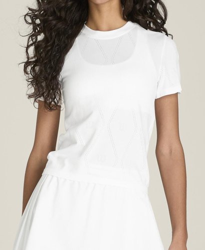 Футболка Wilson жен. SEAMLESS SHORT SLEEVE TEE WH белый MD