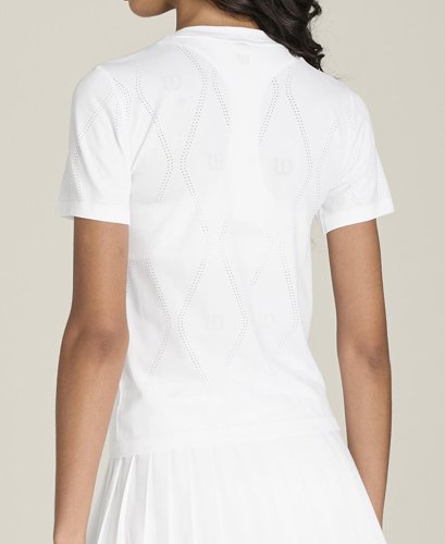 Футболка Wilson жен. SEAMLESS SHORT SLEEVE TEE WH белый MD