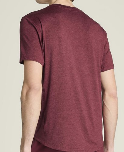 Футболка Wilson муж. EVERYDAY PERFORMANCE TEE CRANBERRY бордовый LG