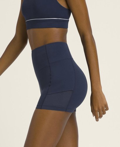 Шорты Wilson жен. BASELINE BALL SHORT NAVY синий LG