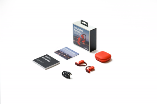 Наушники SUUNTO SPARK CORAL ORANGE оранжевый/черный